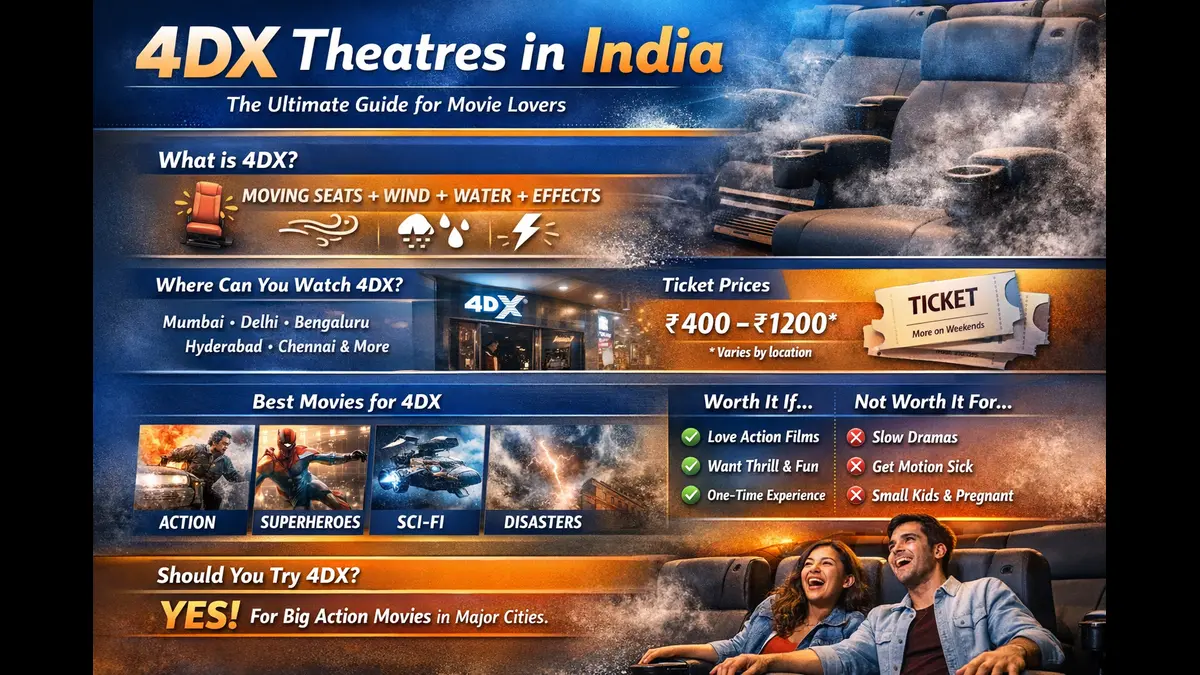 4DX Theatres in India